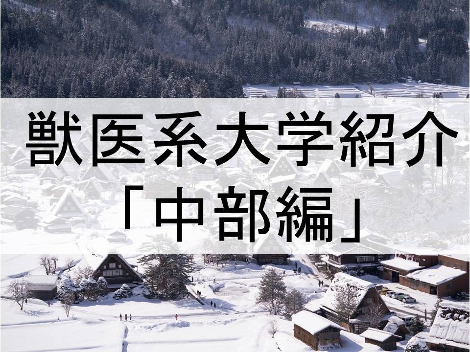 獣医系大学紹介「中部編」 | コラム | 大阪府新大阪の予備校ならメディ