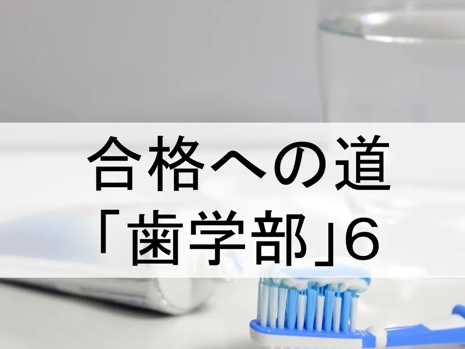 歯学部入試を成功に導く勉強法