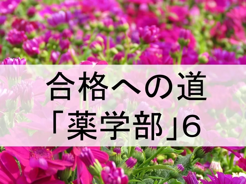 薬学部入試対策の必須知識