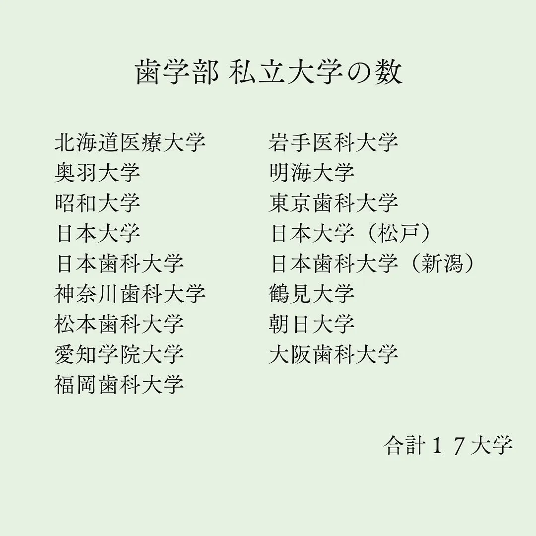 歯学部入試のきほん情報/歯学部専門予備校メディクール