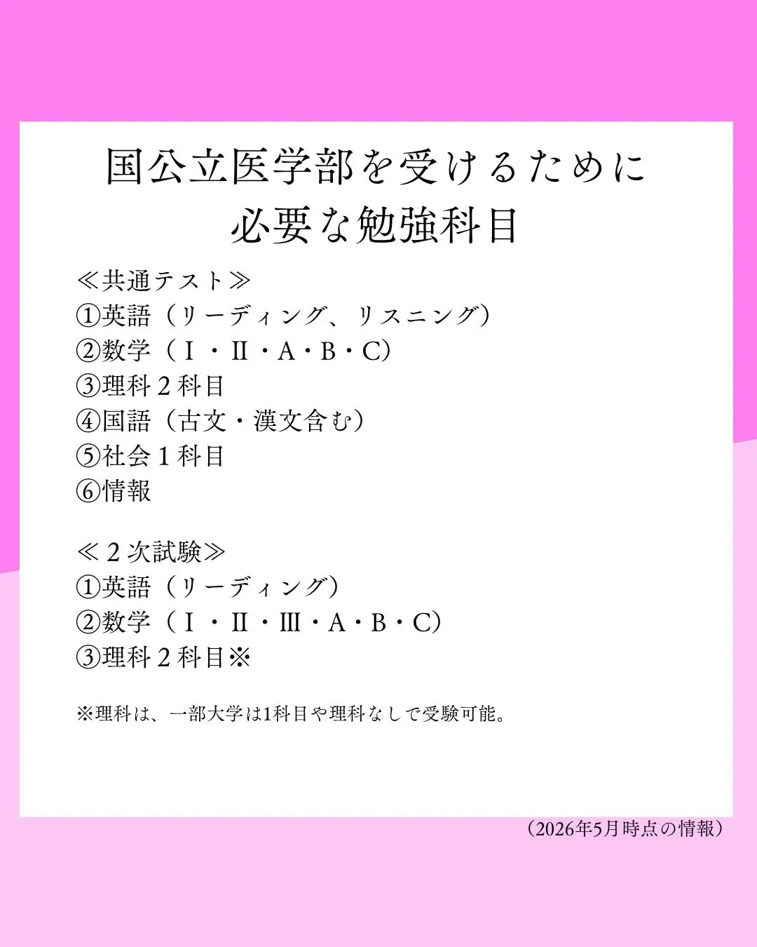 医学部がある大学は？入試方式は？医学部の基本情報！